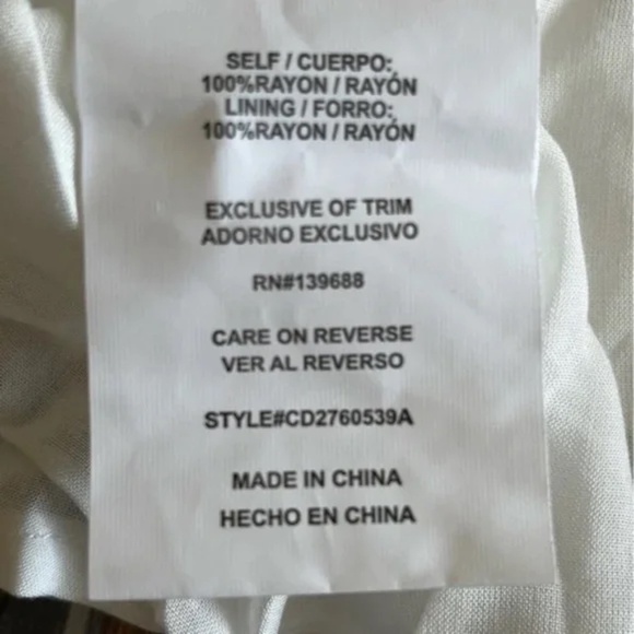 Hint of Mint | New Multicolor Striped Ruffled Smocked Maxi Dress, Juniors Large - Picture 10 of 10